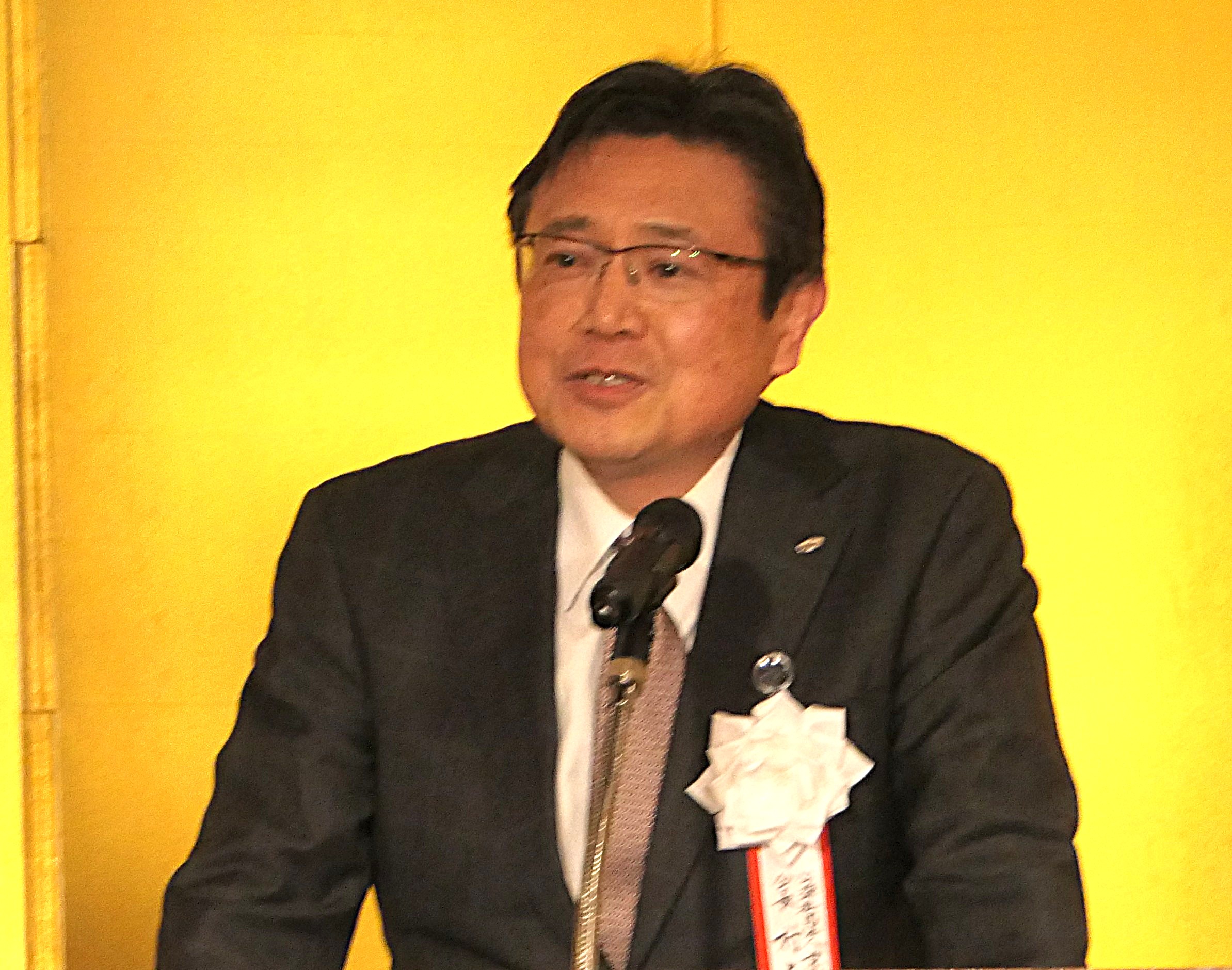 開会挨拶 村尾会長